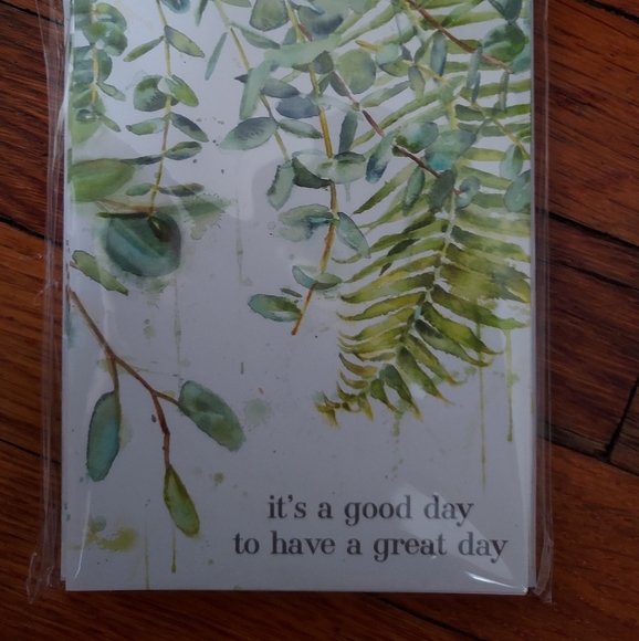 Plant cards - blank notecards with gorgeous plant designs - set of 8, ne… - Picture 6 of 6